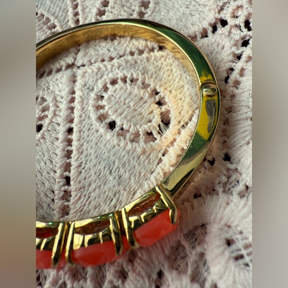 Kate Sade Squared Away Hinge Bangle Bracelet - Picture 2 of 8